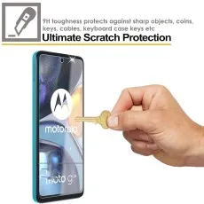 2 Pack Anti-Spy Screen Protector for Motorola Moto E22i - Anti-Scratch & Bubble-Free