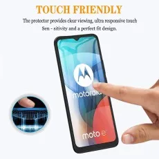 Motorola Moto E7 Tempered glass Screen Protector - HD Ultra Clear & shatterproof