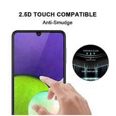 2.5D touch compatible tempered glass, anti-smudge, ultra-clear, durable, and high responsiveness