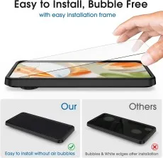 Full Glue Tempered Glass for Samsung Galaxy S24 - High Clarity Screen Protector