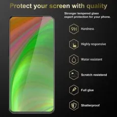 Alcatel 3L (2020) Tempered Glass Screen Protector – 9H Hardness, Highly Responsive, Water Resistant, Scratch Resistant, Full Glue, Shatterproof