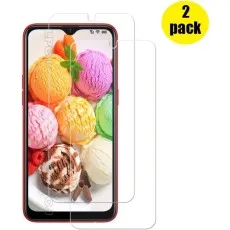 Duo Set Crystal-Clear Tempered Glass for HTC Wildfire E1 Plus – Ultra-Tough, Smudge-Proof, Easy Fit Screen Protector