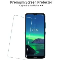 Premium 2 Pack Tempered Glass for Nokia 2.4 – Scratch & Shatter Resistant