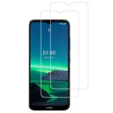 Tempered glass screen protector for Nokia 2.4, providing durable and bubble-free protection while maintaining high clarity and touch sensitivity.