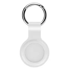 4x White Airtag Key Chain