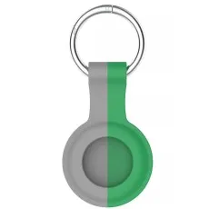 3x Grey and Green Airtag Key Chain
