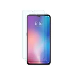 Two HD Clear Tempered Glass Screen Protectors for Xiaomi Redmi 7 on Phone Display