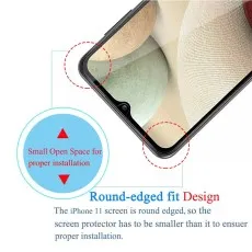 Samsung A04S Tempered Glass – Round-Edge Fit Design for Proper Installation and Full-Screen Protection