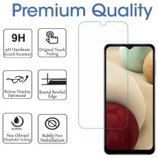 Premium quality Samsung Galaxy A12 Nacho tempered glass – 9H hardness, bubble-free, oleophobic coating