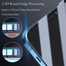 2.5D round edge tempered glass for Samsung Galaxy A32 5G, smooth edges for better comfort and durability.