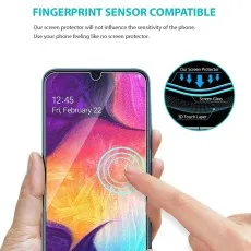 This tempered glass screen protector is fingerprint sensor compatible, ensuring seamless touch sensitivity and a smooth user experience.