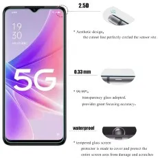 Best Oppo A56 5G Screen Protector 2 Pack – Case Friendly & Touch Sensitive