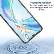 Realme C30s screen protector with fingerprint-resistant oleophobic coating.