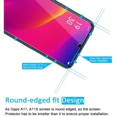 Premium Oppo A8 Glass Protector – 9H Hardness & Bubble-Free