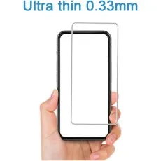 Ultra-thin 0.33mm tempered glass screen protector for Vivo X50 Lite, high transparency