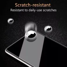 Scratch-resistant tempered glass protector, shielding your phone from daily wear and tear
