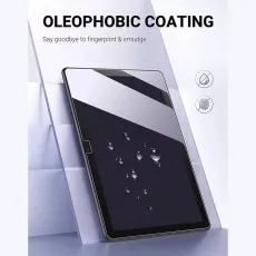 Amazon Fire HD 8 (12th Gen, 2024) screen protector with oleophobic coating to resist fingerprints and smudges for a clean and smooth display