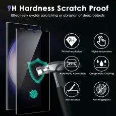 9H Hardness Tempered Glass A04S