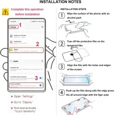 Bubble-Free Installation Privacy Screen