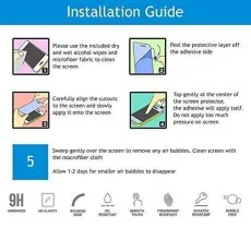 Vivo Y33 Tempered Glass Screen Protector Installation Guide – Step-by-Step Instructions for Bubble-Free, Scratch-Resistant, and Oil-Resistant Application with 9H Hardness