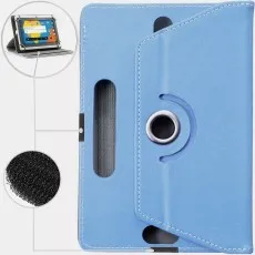 Universal Flip PU Leather Case For Android Tablet 10 inch With 360 Rotating Stand Cover