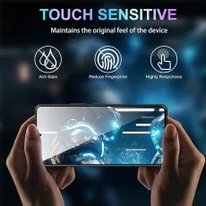 Ultra-responsive touch sensitivity with anti-stain, fingerprint reduction, and smooth interaction.