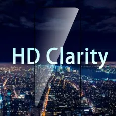 Ultra-clear HD screen protector with 99% transparency for a crisp and vivid viewing experience.