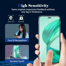 Ultra Clear 2x Honor X8 Tempered Glass – Ultra HD, Oleophobic Coating, UK