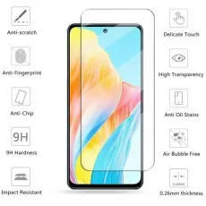 2-Pack Oppo F23 Screen Guard Tempered Glass – Full Touch Sensitivity & Dust Resistant