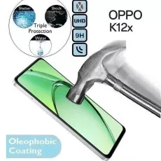 Crystal Clear Oppo K12 Tempered Glass Screen Protectors - 2 Pack & 9H Hardness