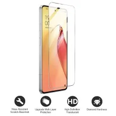 Oppo Reno8 Pro screen protector wear & scratch-resistant, multi-layer protection, HD translucent, diamond hardness