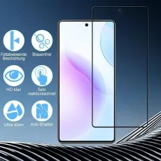 Realme V50s screen protector anti-fingerprint, bubble-free, HD clear, sensitive.