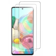 Samsung Galaxy A71 5G UW smartphone with two clear screen Protector