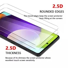 Galaxy A72 5G Screen Protector 2-Pack – Ultra Thin, Anti-Fingerprint, Perfect Fit