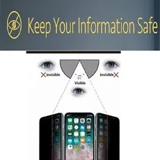 HTC Desire 20 Pro Privacy Glass Screen Protector – Scratch & Shatter Resistant