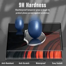 HTC Desire 20 Pro Privacy Glass Screen Protector – Scratch & Shatter Resistant