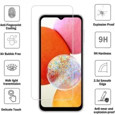 HD Clear Screen Protector 2-Pack for Galaxy F14 4G – Smooth Touch, Anti-Fingerprint