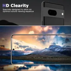 [2 Pack] Google Pixel 7a Privacy Screen Protector – Tempered Glass, Anti-Spy, 9H Hardness, Bubble-Free, HD Clarity, Full Coverage Film