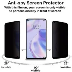 Premium Motorola Moto G8 Privacy Tempered Glass 2-Pack – Anti-Spy & Touch-Sensitive