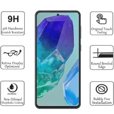 Ultra-Clear Tempered Glass for Galaxy F55 – 2-Pack, Smudge & Scratch Proof