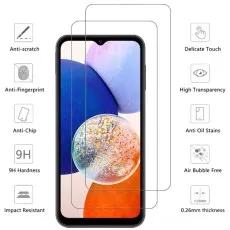 HD Tempered Glass for Samsung M14 4G – 2-Pack, Anti-Scratch & Smudge-Proof