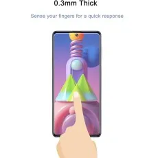 Galaxy M51 Tempered Glass Screen Protector 2-Pack – 9H Hardness, Case Friendly & HD Clarity