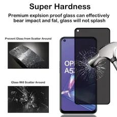 Oppo A52 Privacy Screen Protector 2 Pack – Anti Spy Tempered Glass UK