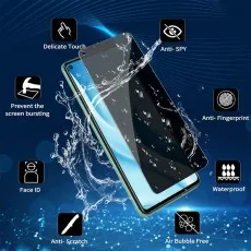 Dual Pack Oppo A53 Privacy Tempered Glass – Scratch Resistant & Bubble-Free