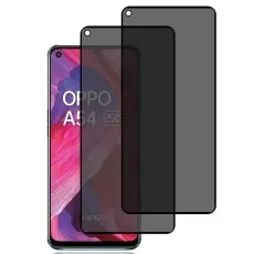 Oppo A54 Privacy Glass Screen Protectors – 2 Pack, HD Clarity & Anti-Fingerprint
