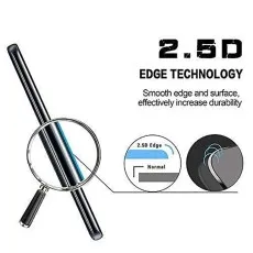 Samsung M55 Tempered Glass Guard – Crystal Clear, 9H Toughness, Case-Friendly (Pack of 2)