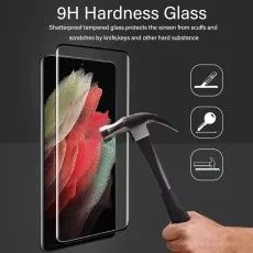 2-Pack Galaxy S21 Plus 5G Tempered Glass – Anti-Shatter, Ultra HD, Fingerprint Resistant