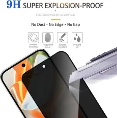 Anti-Spy Glass for Samsung Galaxy S22 Plus – 2-Pack Privacy Screen Protectors, 9H Toughened Tempered Glass, Anti-Peep