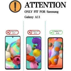 Samsung Galaxy A11 Privacy Screen Protector – 2 Pack Tempered Glass UK
