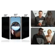 HD Privacy Screen Protectors for Samsung A30S – 2-Pack, Anti-Spy & 9H Scratch Protection